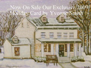 HPIM7735 2 2009 Holiday Card by Yvonne Smith